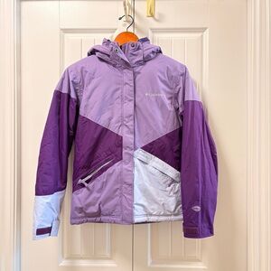 Columbia Crushed Out Jacket Purple – Youth 14/16 (Fits Women’s S)